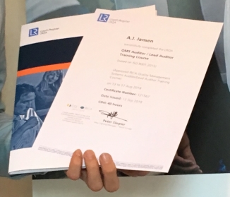 Gedin B.V. Lead Auditor ISO9001:2015 - Ardwin Jansen